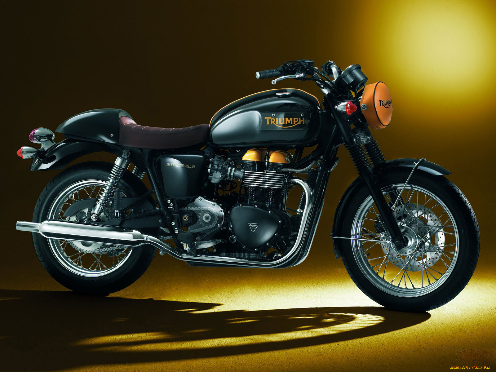 triumph, bonneville, 2008, 